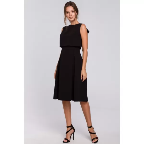  Kleid MAKOVER K005 SCHWARZ 