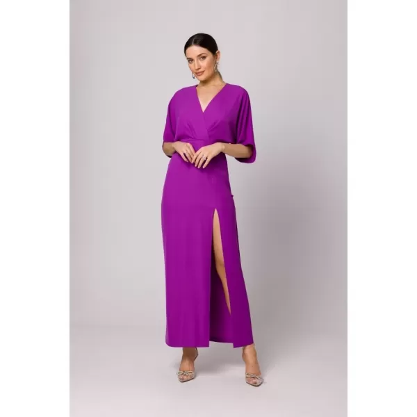  Kleid MAKOVER K163 LAVENDEL 