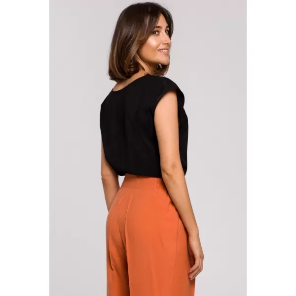  Damenbluse STYLOVE S206 SCHWARZ 