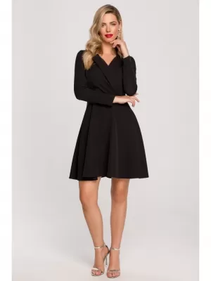 Kleid MAKOVER K138 SCHWARZ