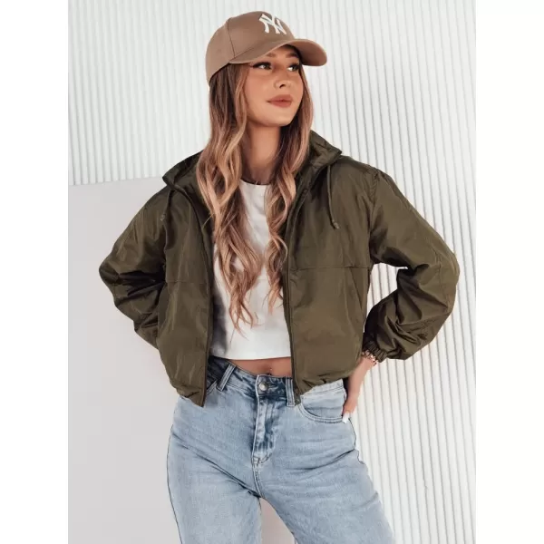  Damenjacke DSTREET GRAUS TY4223 GRÜN 