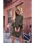 Kleid MOE M698 KHAKI