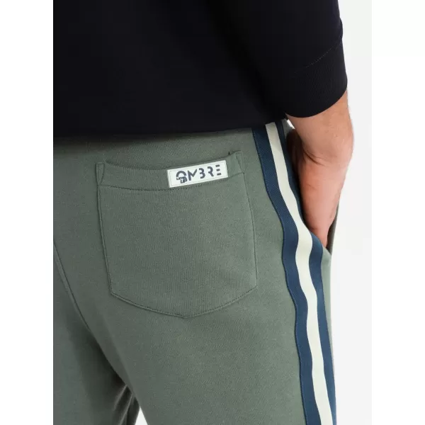  Herren -Traursanzüge OMBRE OM-PASK-0258 OLIVE 