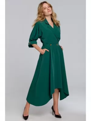 Kleid MAKOVER K086 GRÜN
