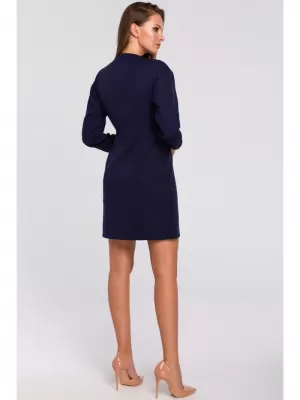 Kleid MAKOVER K034 TIEFBLAU
