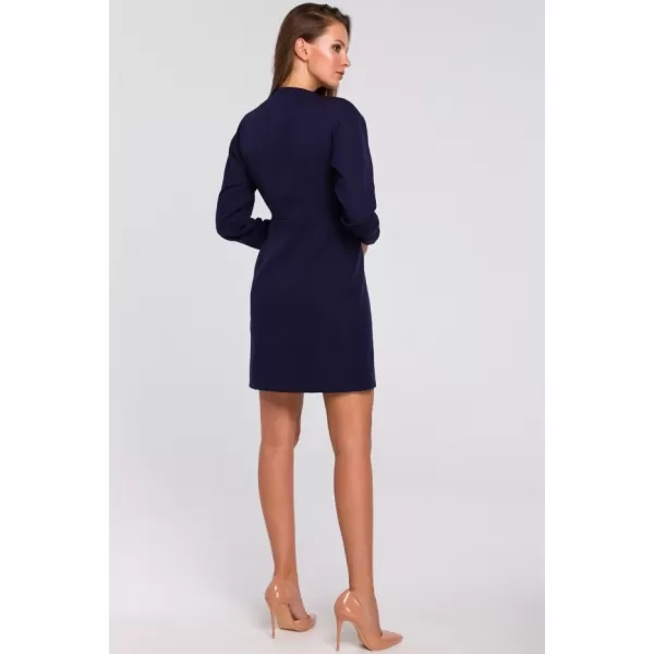  Kleid MAKOVER K034 TIEFBLAU 