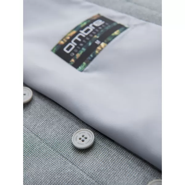  Weste OMBRE OM-BLZV-0146 GRAUE MELANGE 
