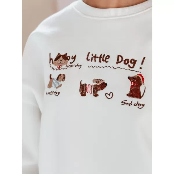  Damen Sweatshirt DSTREET JAMNIKOVE BY1498 WEIß 