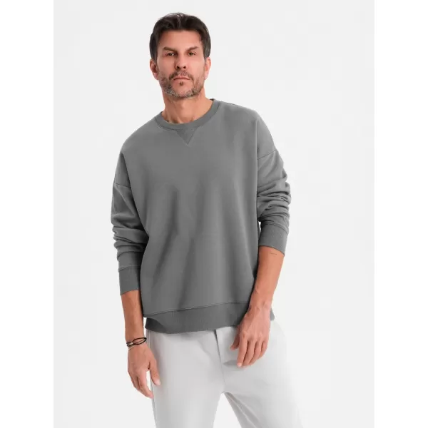  Herren -Sweatshirt OMBRE OU-SNBC-0104 GRAU 