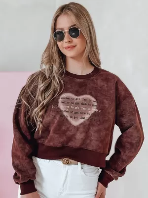 Damen Sweatshirt DSTREET DESSER BY1463 BORDE