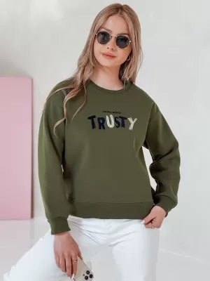 Damen Sweatshirt DSTREET SOFTRUS BY1409 GRÜN