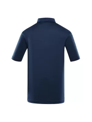 Herren t -Shirt mit einem Kragen ALPINE PRO COOWEL 2 BLAU