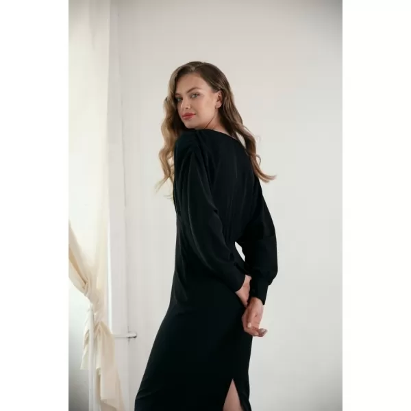  Kleid MAKOVER K143 SCHWARZ 