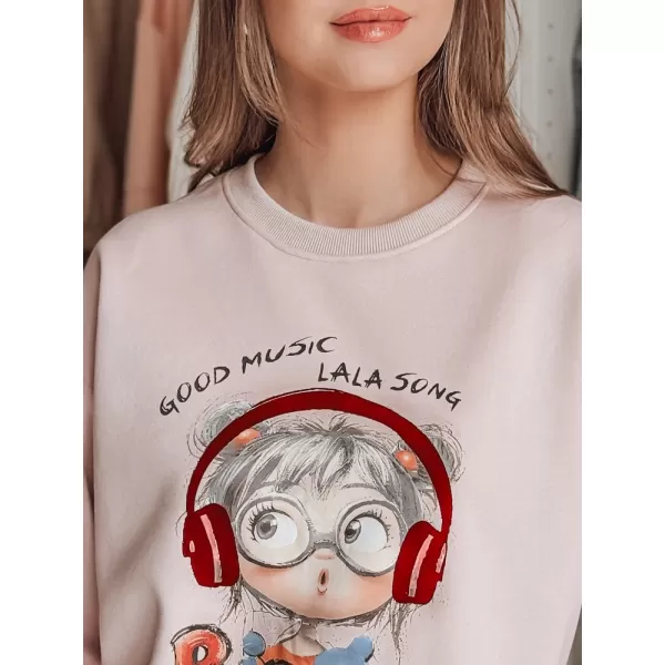  Damen Sweatshirt DSTREET LALA VIBE BY1505 ROSA 