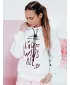 Damen Sweatshirt DSTREET LOVEWILL BY1468 HELLGRAU