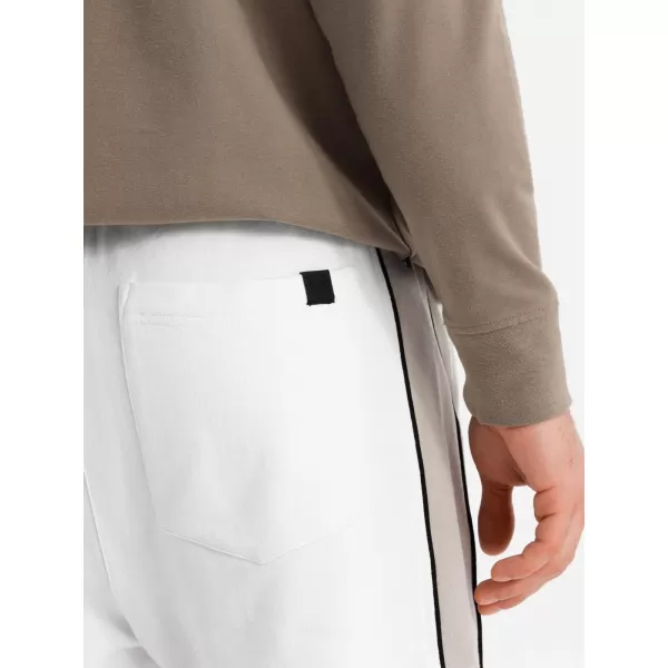  Herrenshorts OMBRE OM-SRSK-0182 WEIß GEBROCHEN 