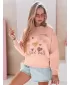 Damen Sweatshirt DSTREET PINKNOTE BY1500 ROSA