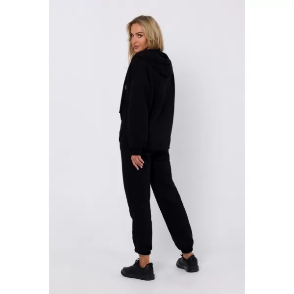  Damen-Sweatshirt MOE M761 SCHWARZ 