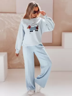 Damen Sweatshirt DSTREET DOGSWEETY BY1479 BLAU