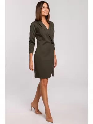 Kleid STYLOVE S217 KHAKI