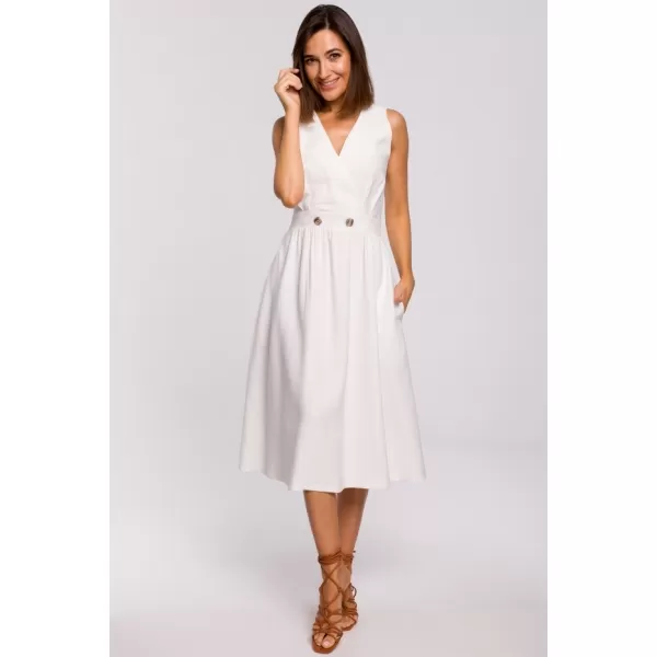  Kleid STYLOVE S224 NATURFARBEN 