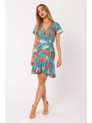 Kleid MOE M738 BLAU