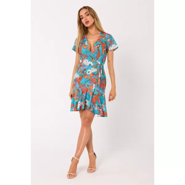  Kleid MOE M738 BLAU 