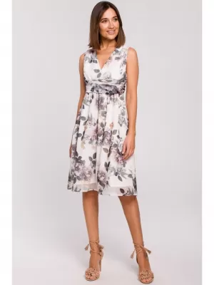 Kleid STYLOVE S225 WEIß