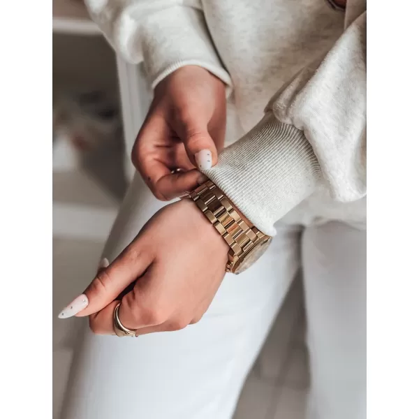  Damen Sweatshirt DSTREET LALA VIBE BY1503 HELLGRAU 