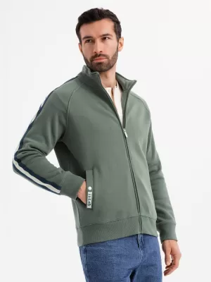 Herren -Sweatshirt OMBRE OM-SSZP-0219 OLIVE