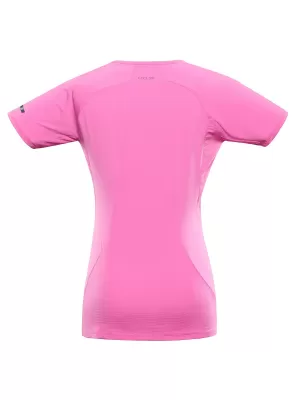 Weibliches funktionelles Hemd ALPINE PRO BONDA 2 ROSA