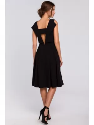 Kleid MAKOVER K005 SCHWARZ