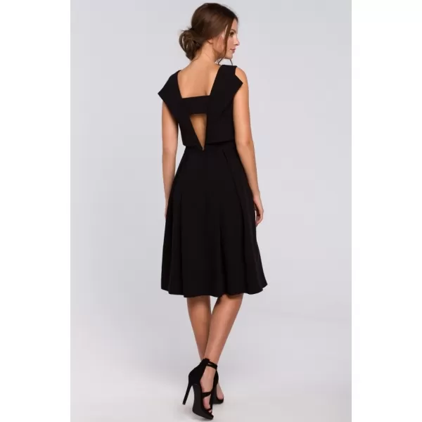  Kleid MAKOVER K005 SCHWARZ 