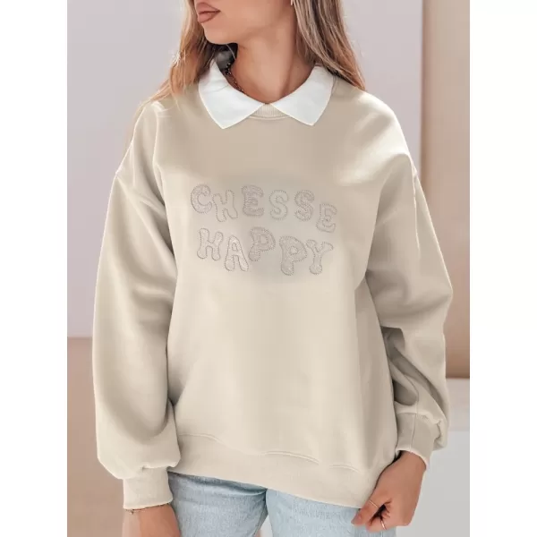  Damen Sweatshirt DSTREET HAPIRES BY1483 BEIGE 