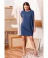 Kleid STYLOVE S262 BLAU