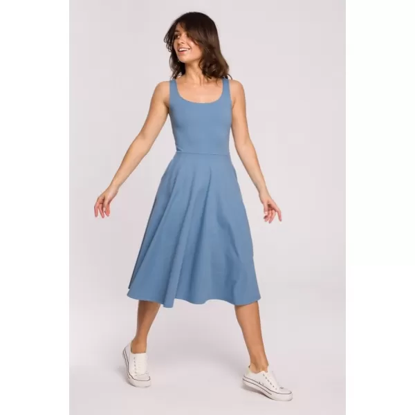  Kleid BEWEAR B218 BLAU 