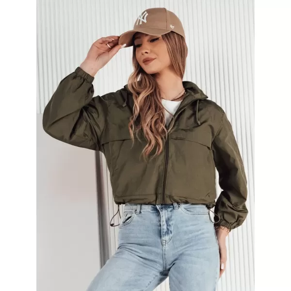  Damenjacke DSTREET GRAUS TY4223 GRÜN 