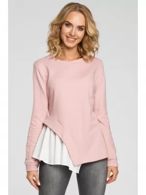 Damenbluse MOE M333 PULVER