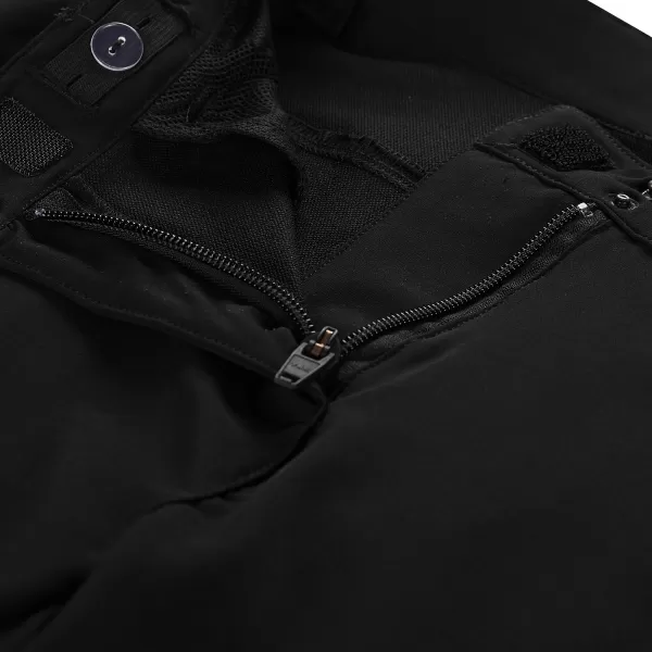  Frauen -Softshell -Shorts ALPINE PRO BAKA SCHWARZ 