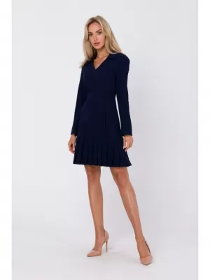 Kleid MOE M752 MARINEBLAU