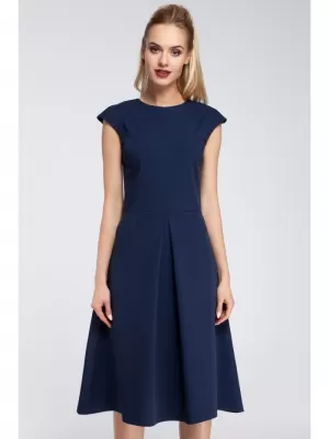 Kleid MOE M296 MARINEBLAU