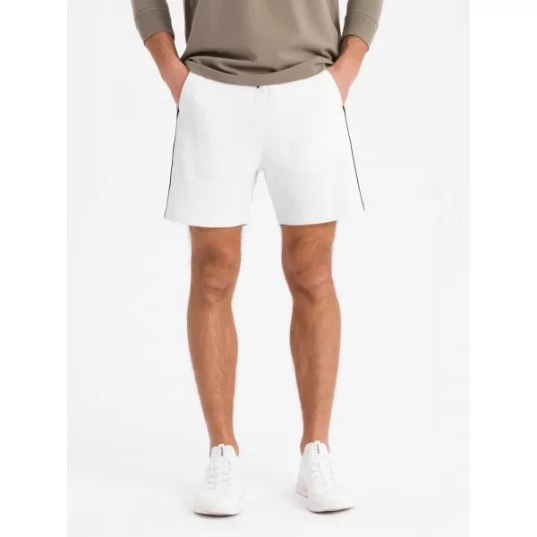  Herrenshorts OMBRE OM-SRSK-0182 WEIß GEBROCHEN 
