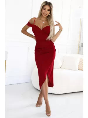 Kleid NUMOCO CALLIE 564-8 BURGUND