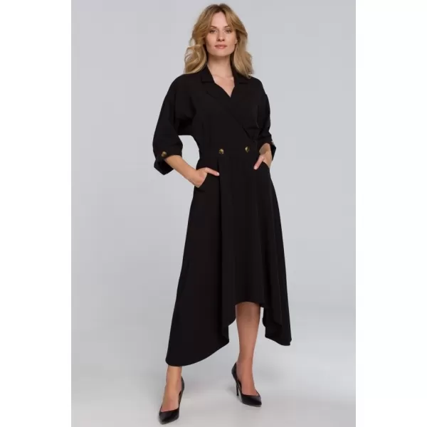  Kleid MAKOVER K086 SCHWARZ 