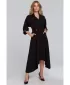 Kleid MAKOVER K086 SCHWARZ