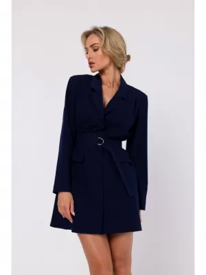 Kleid MOE M749 MARINEBLAU