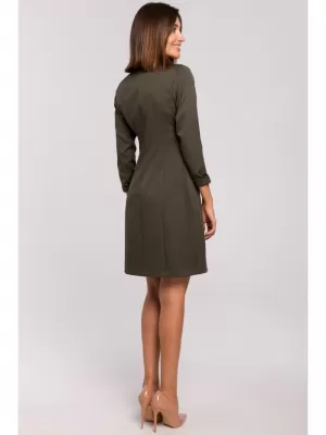 Kleid STYLOVE S217 KHAKI