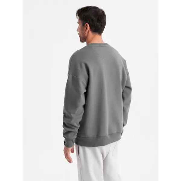  Herren -Sweatshirt OMBRE OU-SNBC-0104 GRAU 