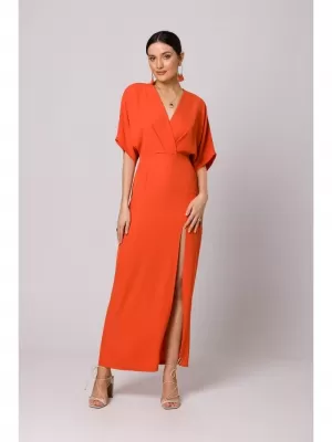 Kleid MAKOVER K163 KORALLE