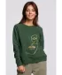 Damen-Sweatshirt BEWEAR B167 RASEN GRÜN